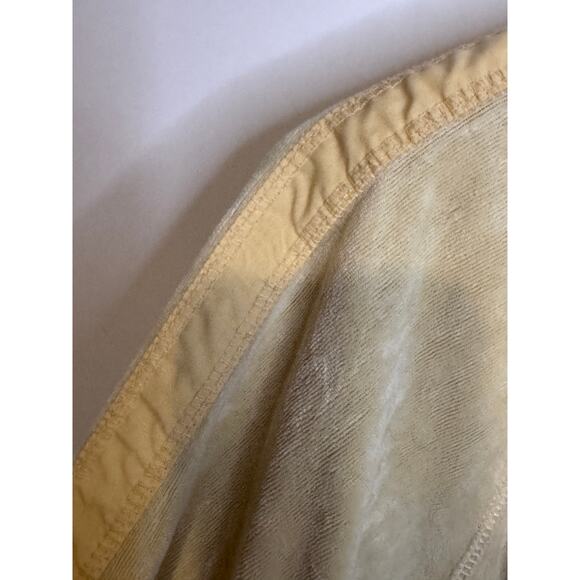 Women's Spa by Chico's Yellow Terry Jacket Size 2 (L) - Picture 4 of 6